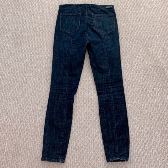 Pilcro & The Letterpress Anthropologie Denim SEAM Leggings 25 High Rise Stretch - Picture 4 of 9